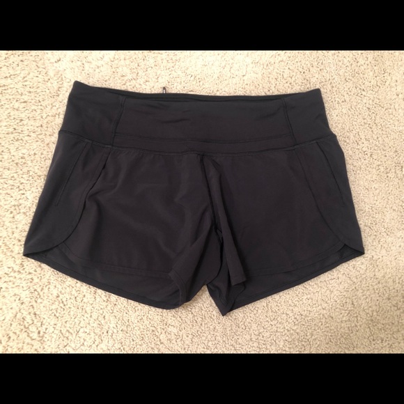 lululemon athletica Pants - Lululemon run times black shorts size 8